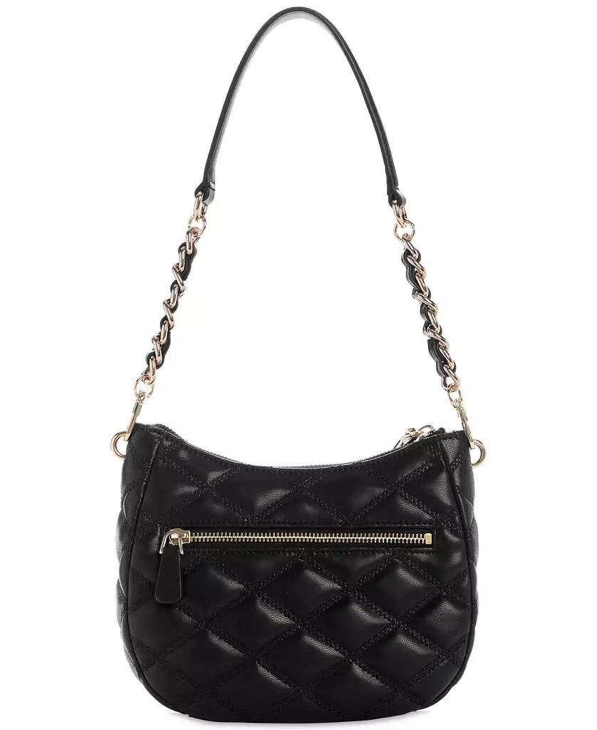 GUESS Tamsin Quilted Small Top Zip Shoulder Bag 2