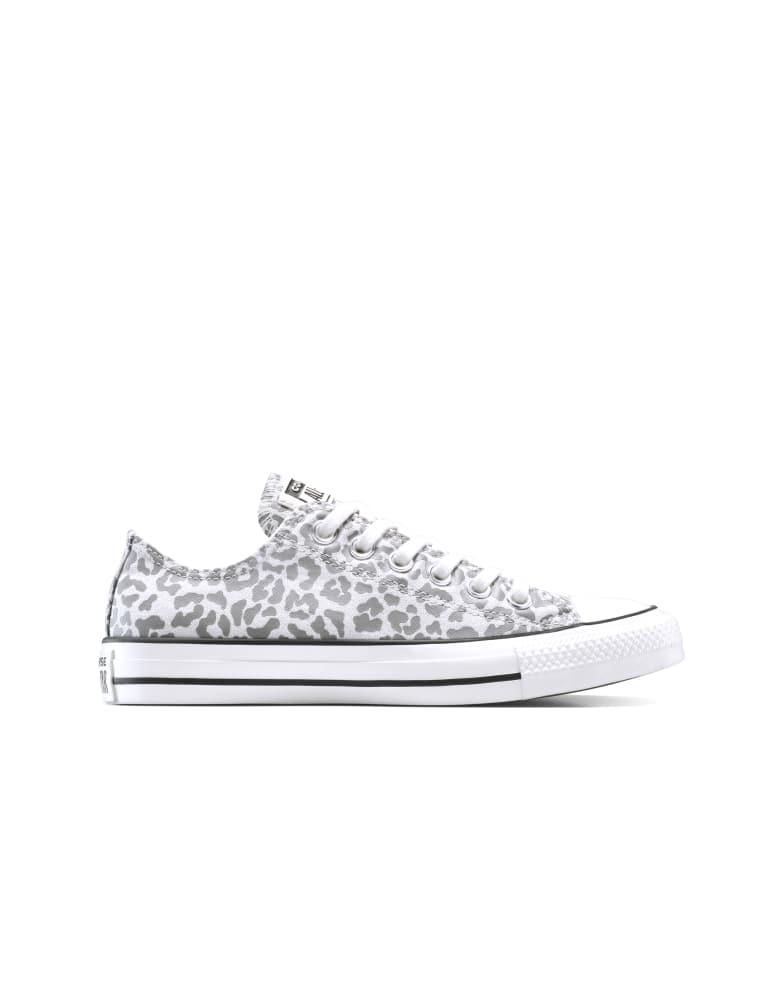 Converse Converse Chuck taylor all star leopard in barely grey/vintage white