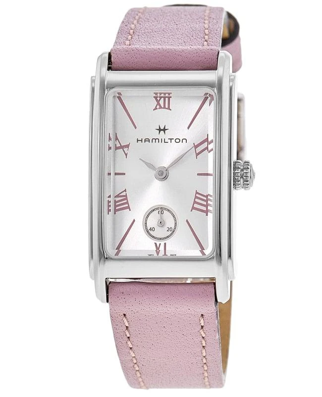 Hamilton Hamilton American Classic Ardmore Small Silver Dial Leather Strap Women's Watch H11221853 1