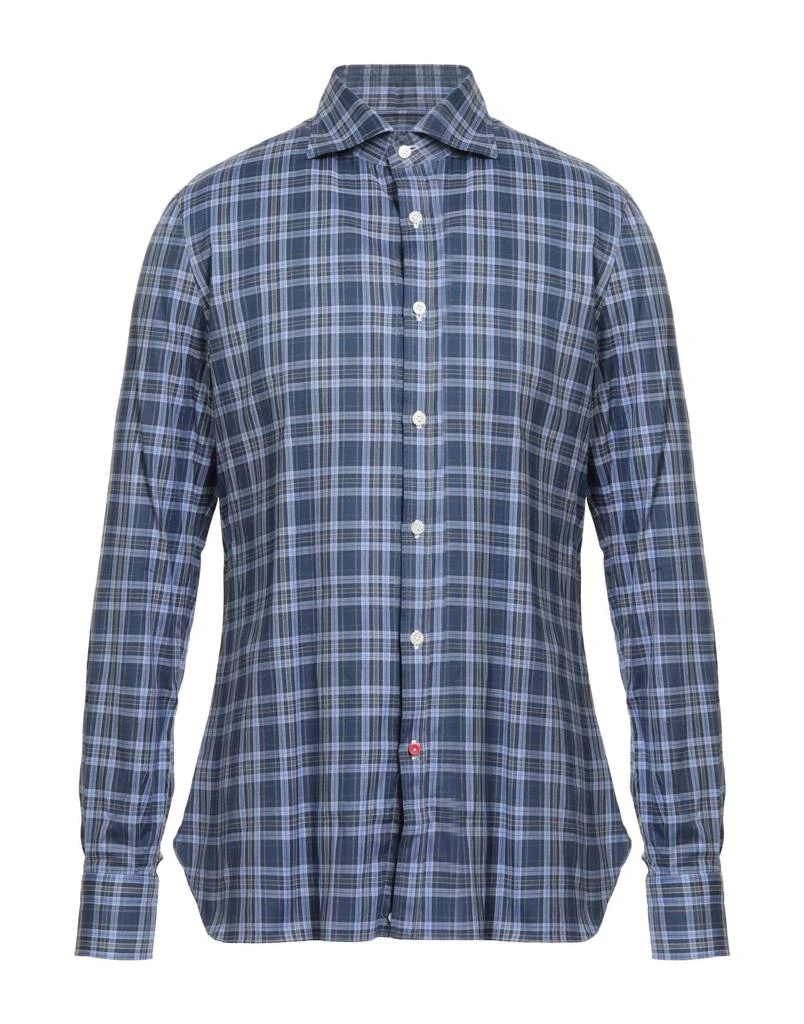 Isaia Checked shirt 1