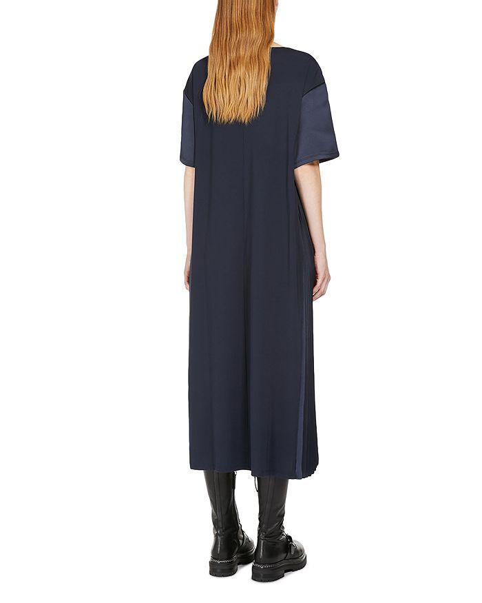ワンピース Weekend Max Mara Navy blue stretch nylon blend Jordan dress Max Mara Weekend Jordan Navy Fluid jersey dress – Think Bubbles