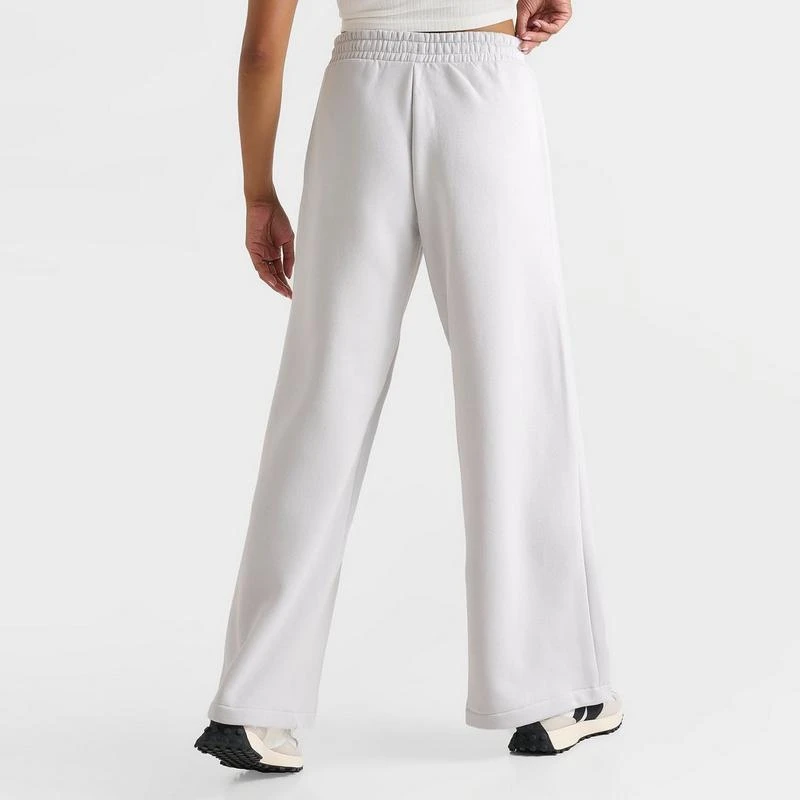 New Balance Women's New Balance Script Wide Leg Fleece Pants 4