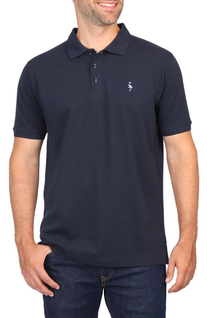 TailorByrd Solid Piqué Knit Polo