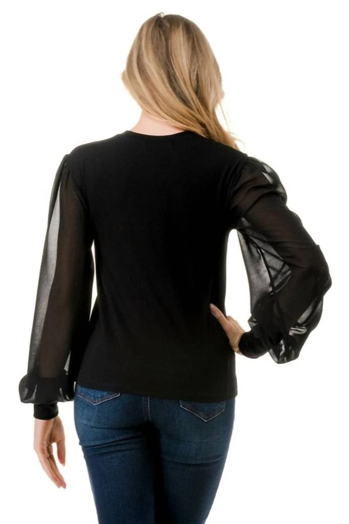 ariella Ariella - Chiffon Sleeve Top 3