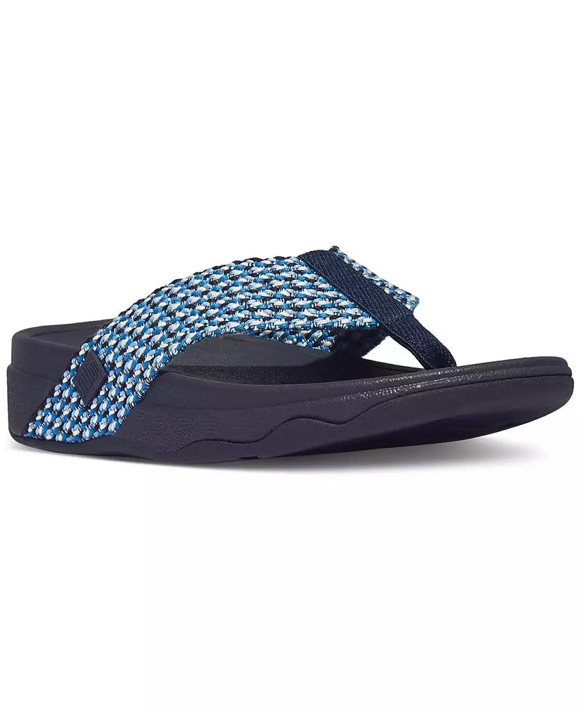 FitFlop Women's Surfa Multi-Tone Webbing Toe-Post Sandals