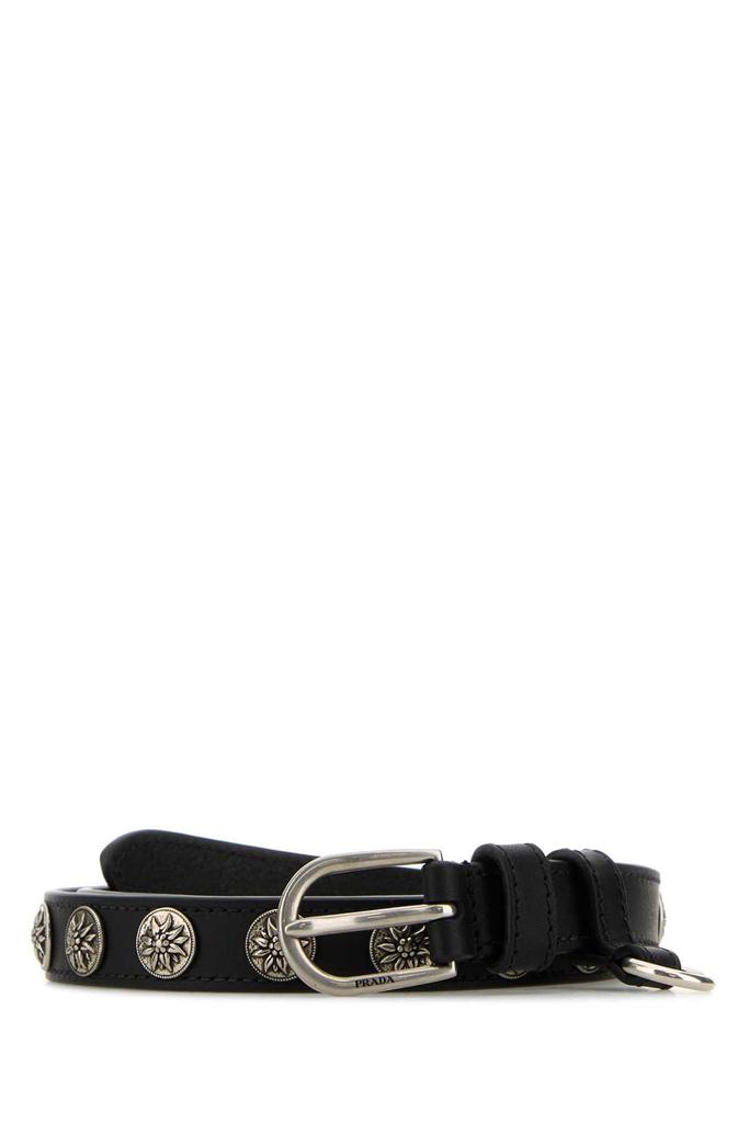 【関税込み】 PRADA Leopard-Panel Belt Prada Prada Leopard-Panel Belt - Belts - BeyondStyle
