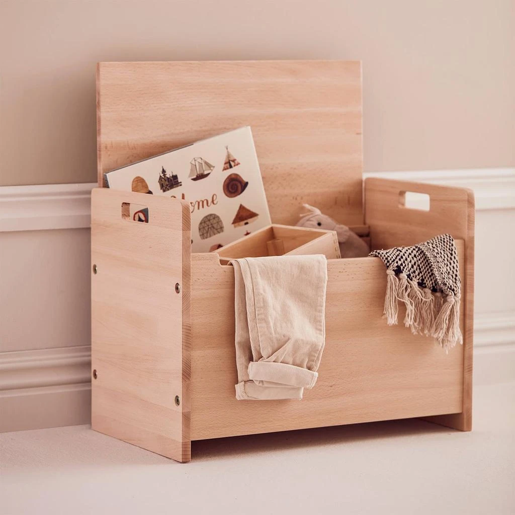 Kids Concept Kids Concept SAGA Toy Chest - Blonde 6