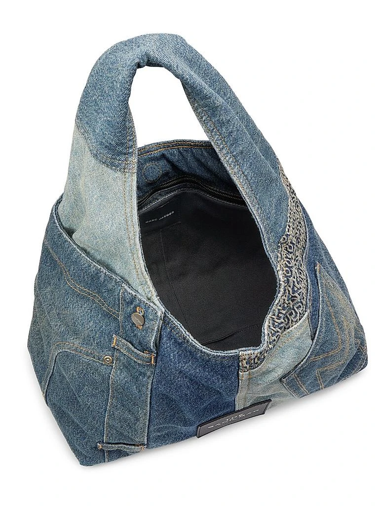 Marc Jacobs The Deconstructed Denim Sack Bag 3
