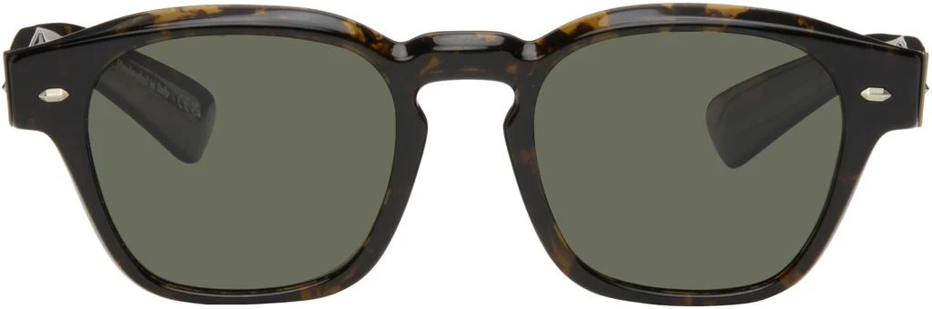 Oliver Peoples Brown Maysen Sunglasses 1