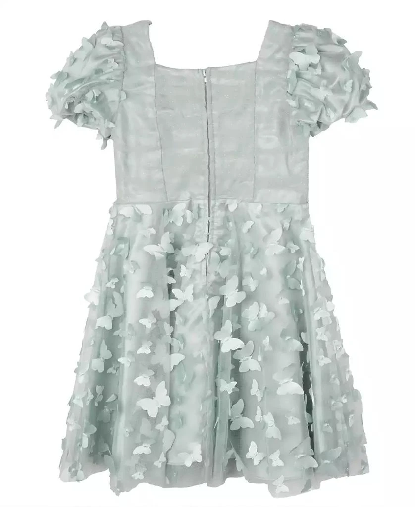 Rare Editions Toddler and Little Girls 3D Butterfly Party Dress 2