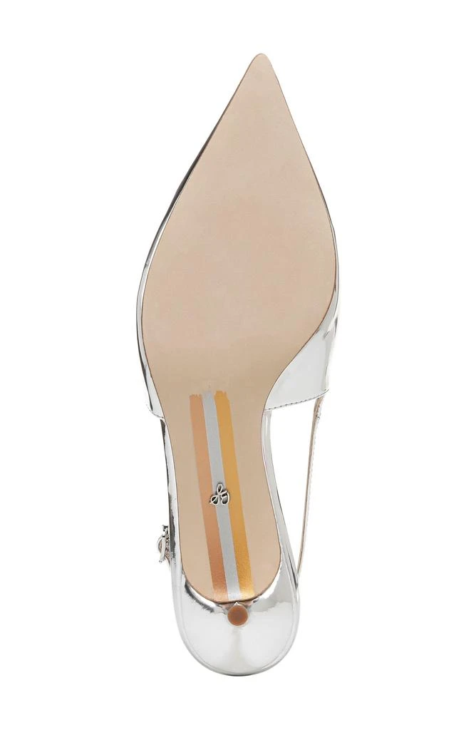 Sam Edelman Farrah Kitten Heel Pointed Toe Slingback Pump 7