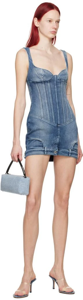 Alexander Wang Blue Heiress Flex Bag 4