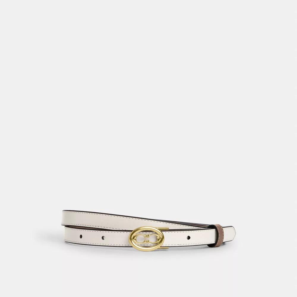 Coach Buckle Cut To Size Belt, 18 Mm
