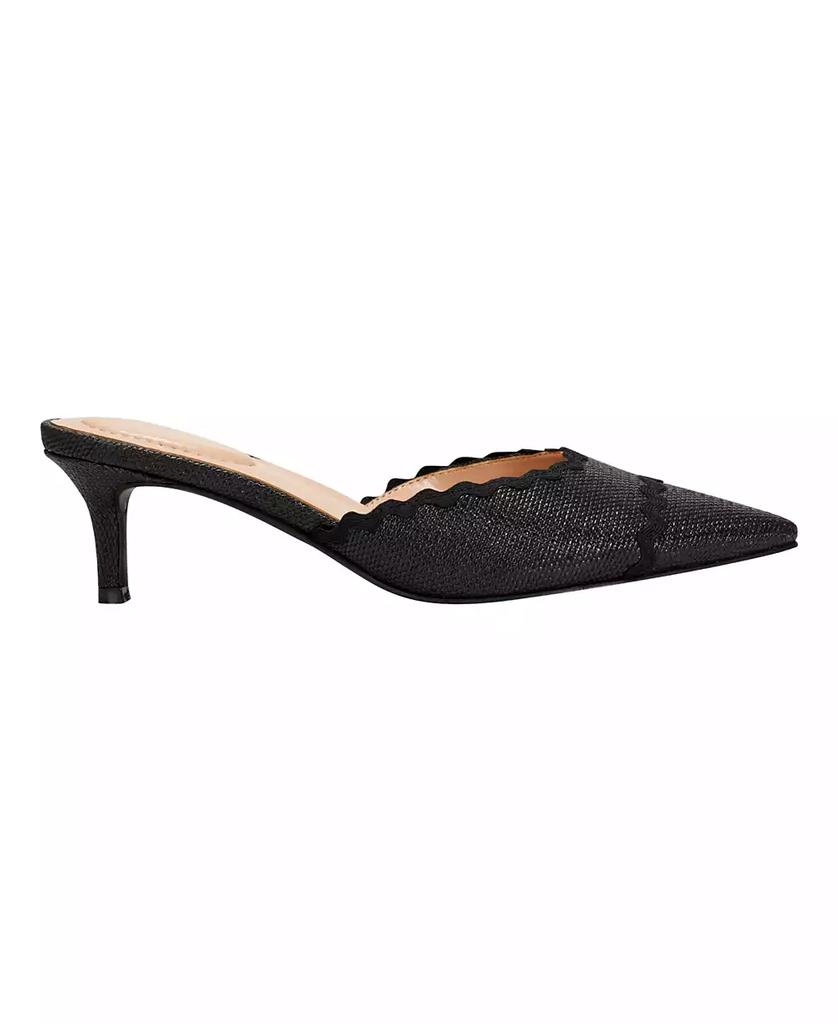 Bandolino Women's Mymy Pointed Toe Kitten Heel Mules