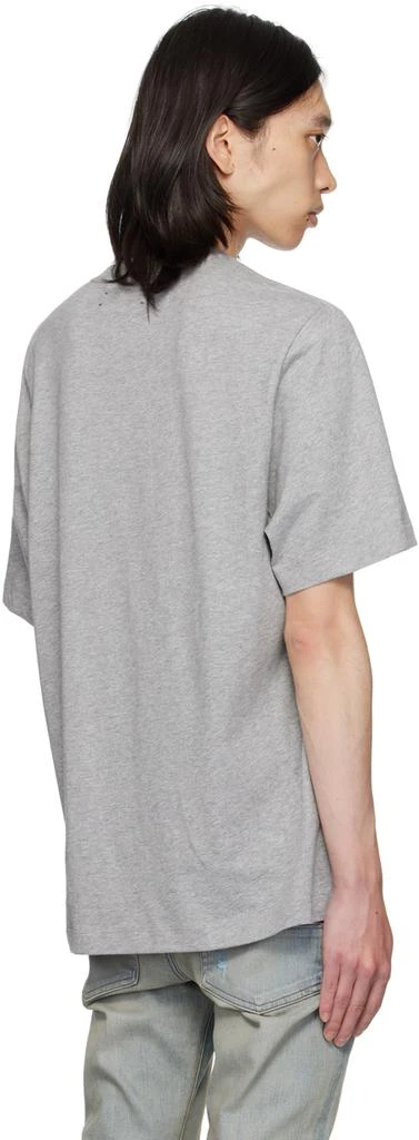 AMIRI Gray Printed Core Logo T-Shirt 3