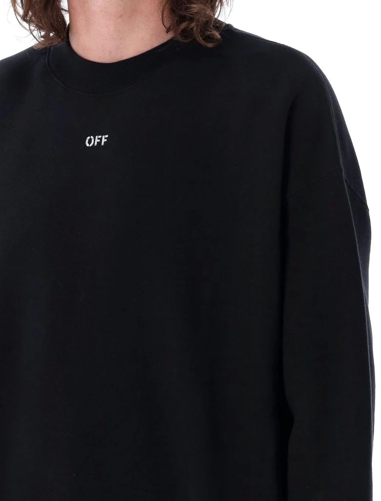 Off-White Off-White Logo Printed Crewneck Sweatshirt 3
