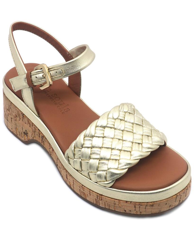 Gentle Souls Dorris Leather Wedge