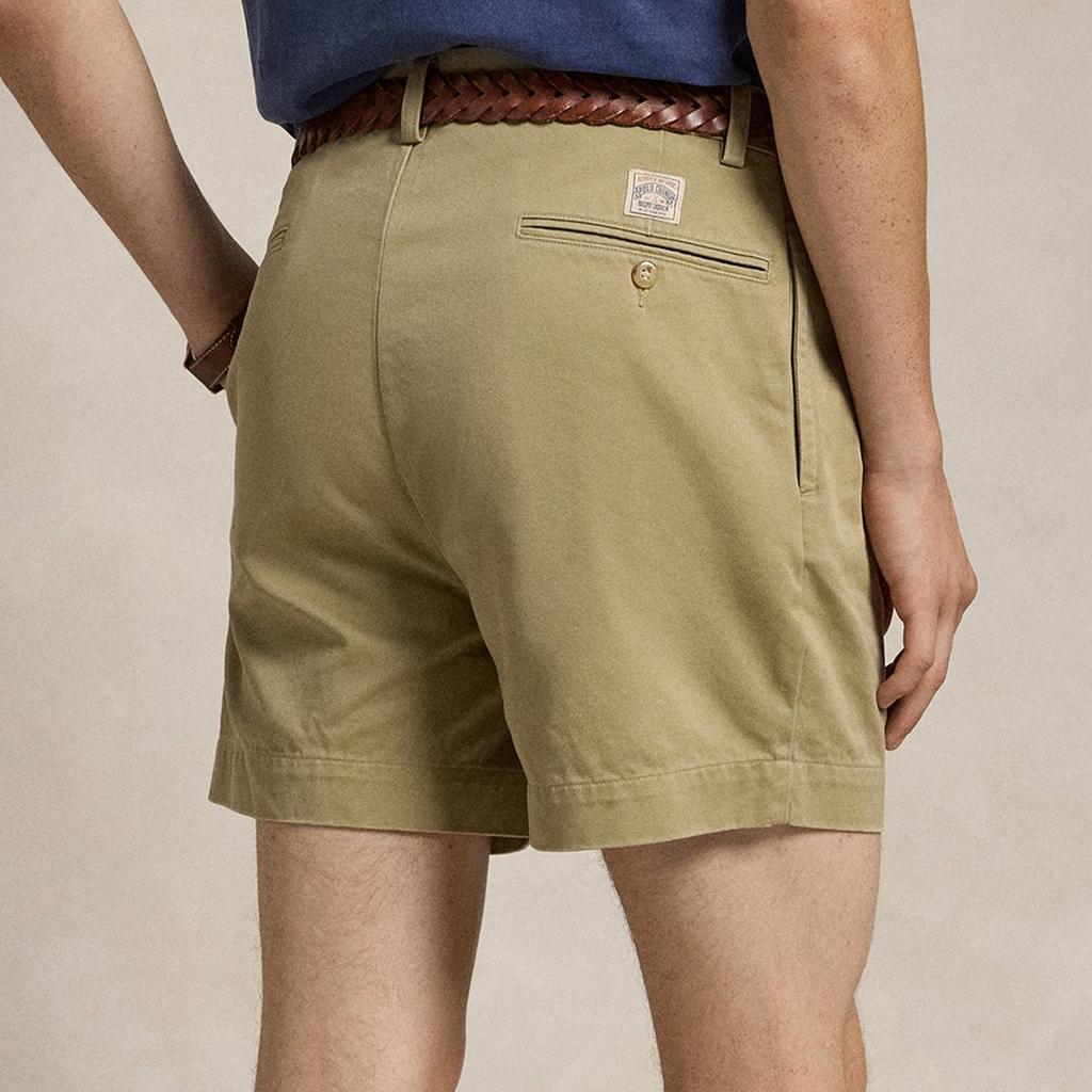 Ralph Lauren Polo Ralph Lauren Cormac Pleated Cotton-Twill Shorts