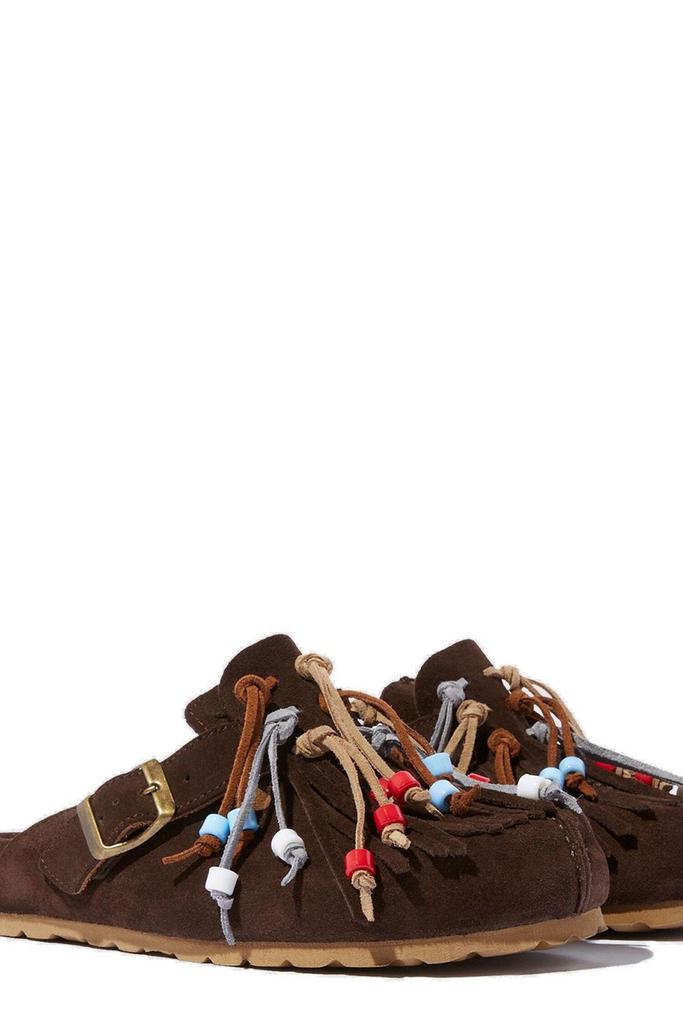サンダル・ミュール SCAROSSO Gea Suede Mule GEAMULETANSUED Desert Mules Gea Désert pour femme | Scarosso®