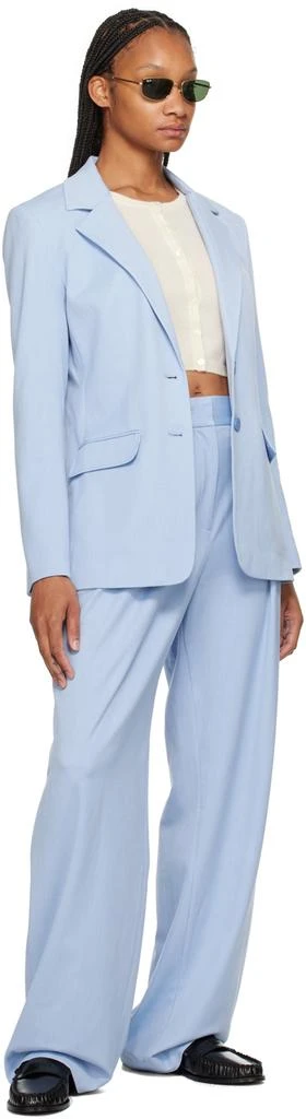 Staud Blue City Blazer 4