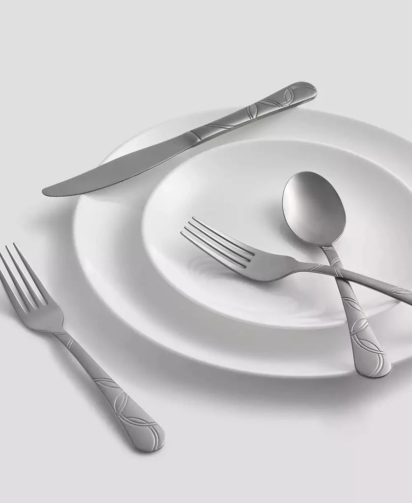 Cambridge Silversmiths Felicity Sand 20-Piece Flatware Set, Service for 4 4