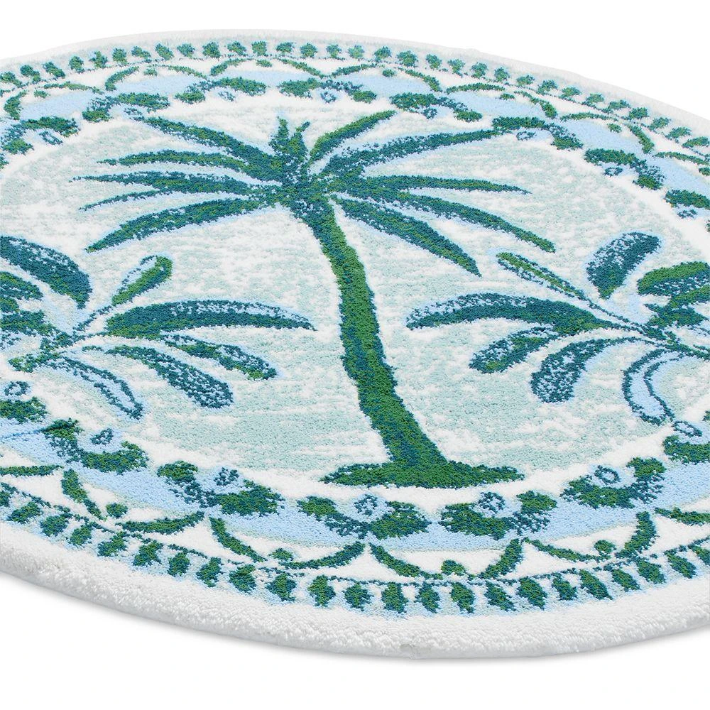 Abyss Fili Bath Rug, 31" Round - Exclusive 2