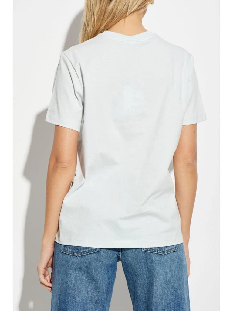 Ganni KITTENS PRINT COTTON T-SHIRT 3