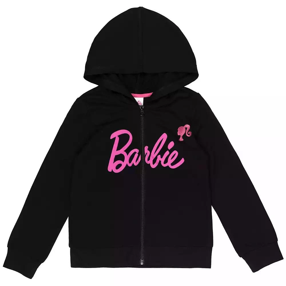 Barbie Toddler Girls French Terry Zip Up Hoodie