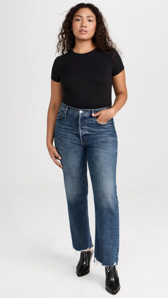 AGOLDE 90's Pinch Waist High Rise Straight Jeans 7
