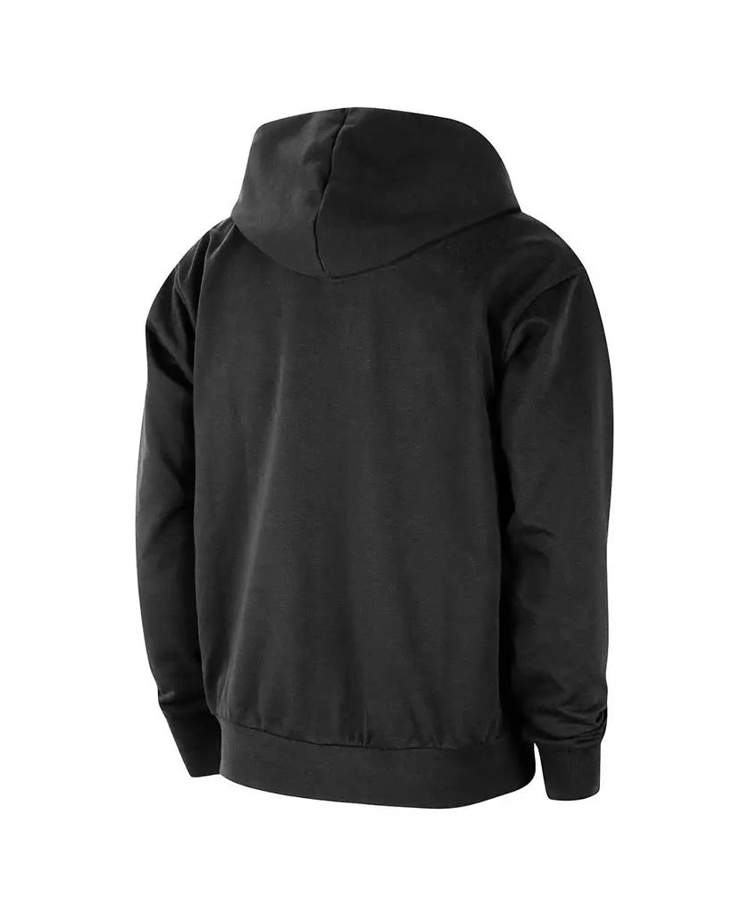 NIKE Men's Black Clemson Tigers Standard Issue Player Performance Full-Zip Hoodie 2