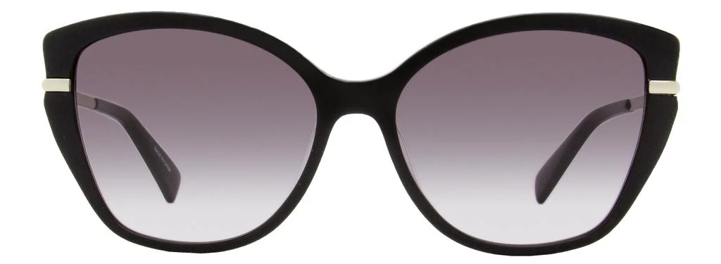 Longchamp Women's Heritage Butterfly Sunglasses LO627S 001 Black 57mm 2