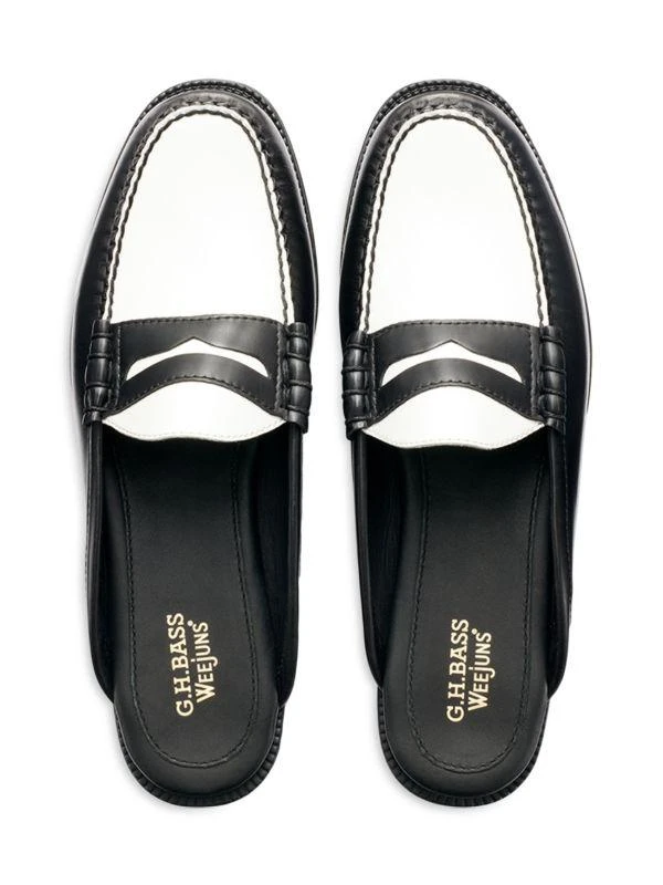 GH Bass Winston Leather Mules 4