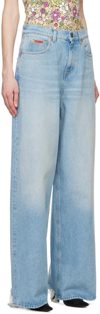 Martine Rose Blue Extended Jeans 2