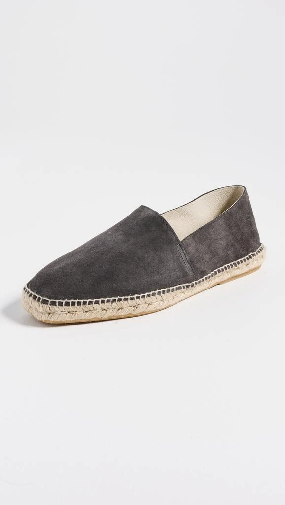 Manebi Suede Square Toe Espadrilles 1