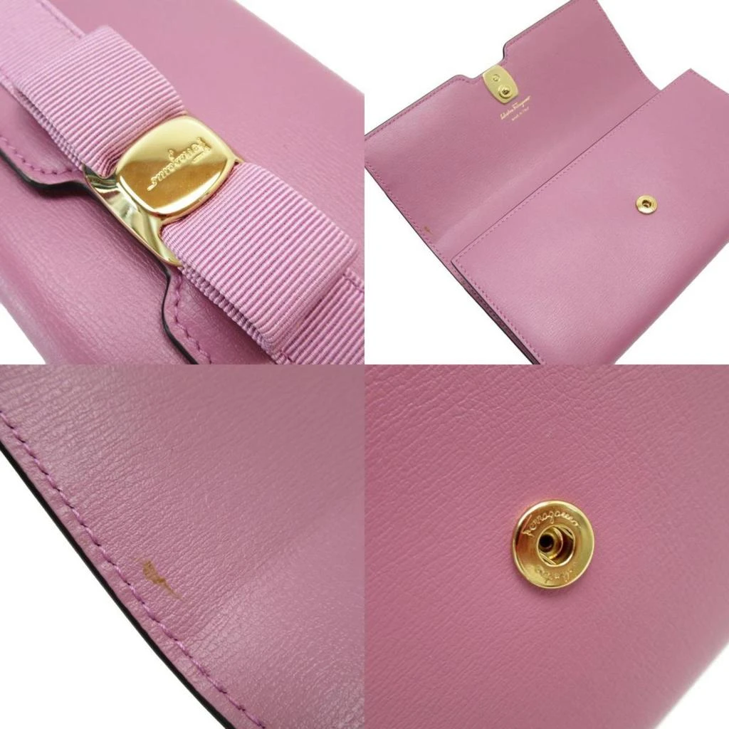 Salvatore Ferragamo Leather Coin Purse/Coin Case (Pre-Owned) 4