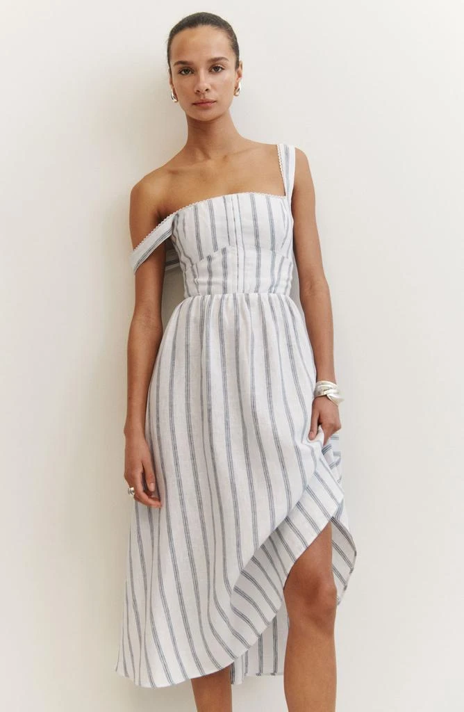 Reformation Tagliatelle Linen Dress 3