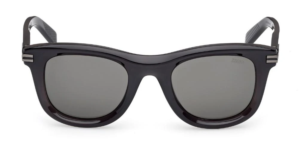 Zegna Zegna Square Frame Sunglasses from Cettire