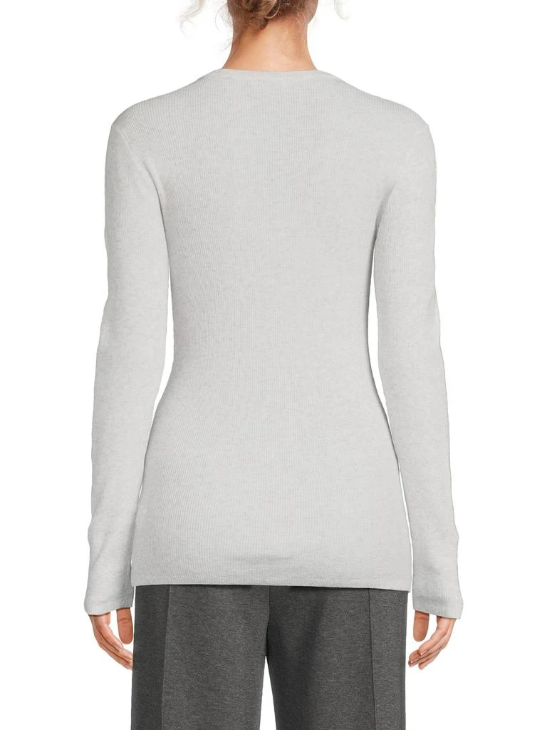 Brunello Cucinelli Rib-Knit Cashmere-Blend Sweater 2