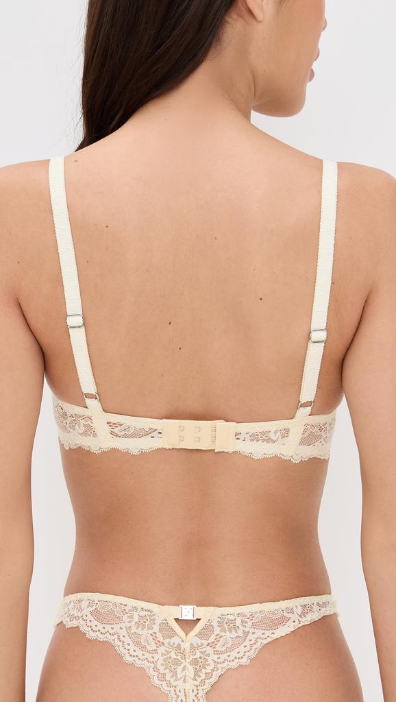 Fleur du Mal Bianca Lace Thong