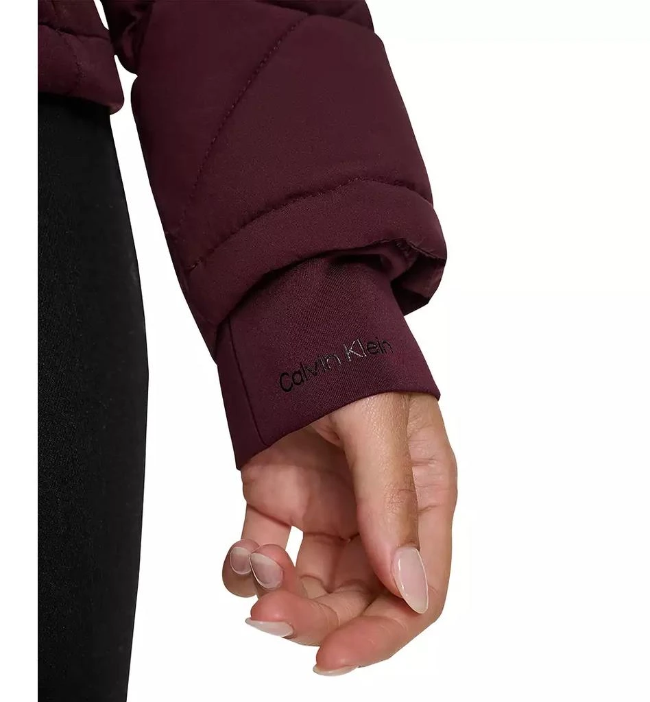 Calvin Klein Womens Side-Panel Hooded Packable Puffer Coat, Created for Macys 5