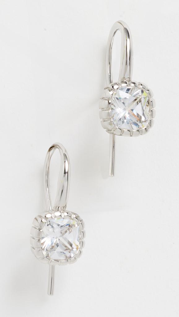Luv AJ The Classique Cushion Hook Earrings