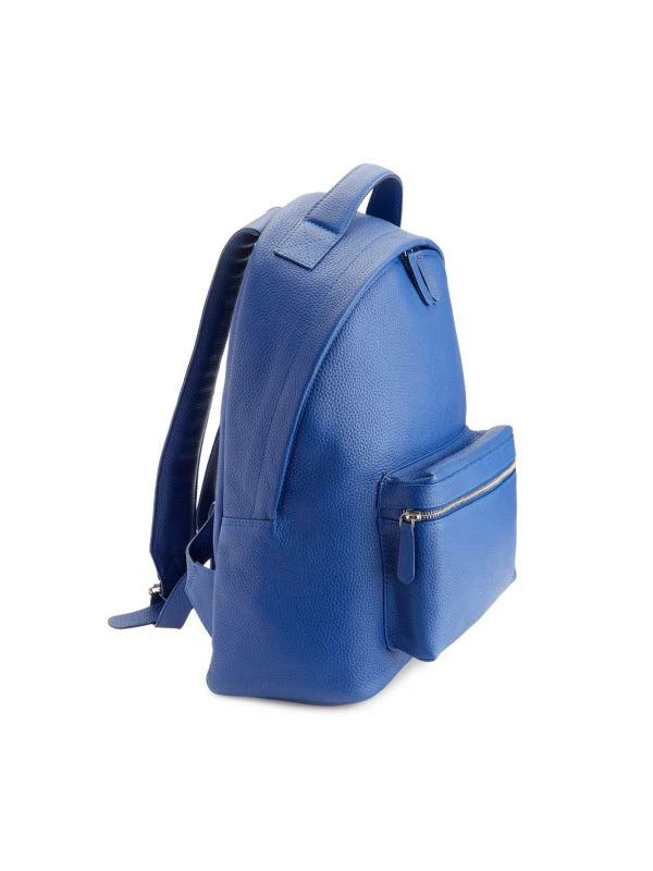 ROYCE New York Grained Leather Backpack 3