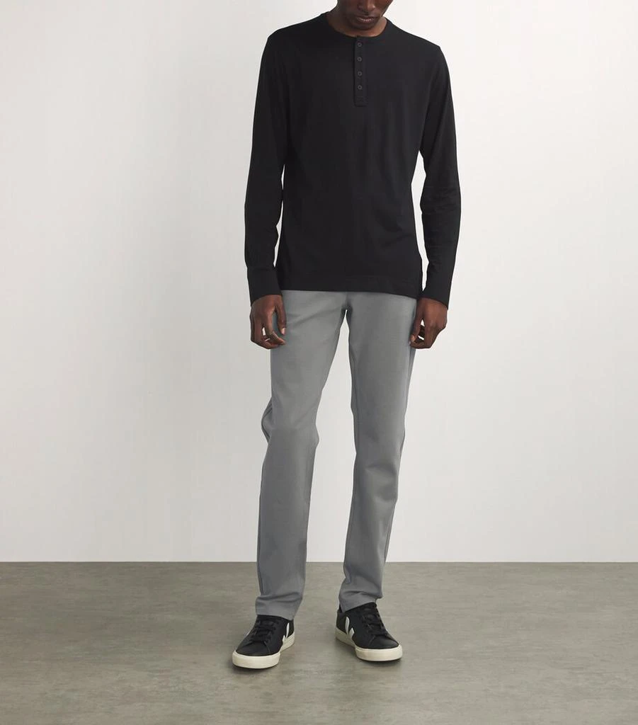 Paige Straight-Fit Stafford Trousers 2