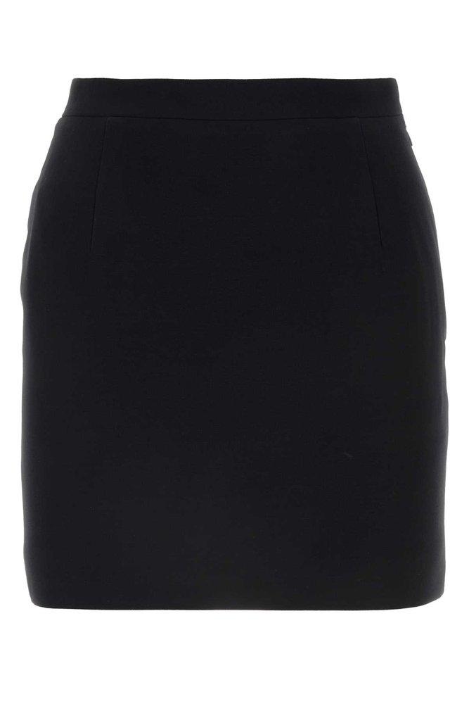 Alessandra Rich Alessandra Rich Straight Hem Mini Skirt