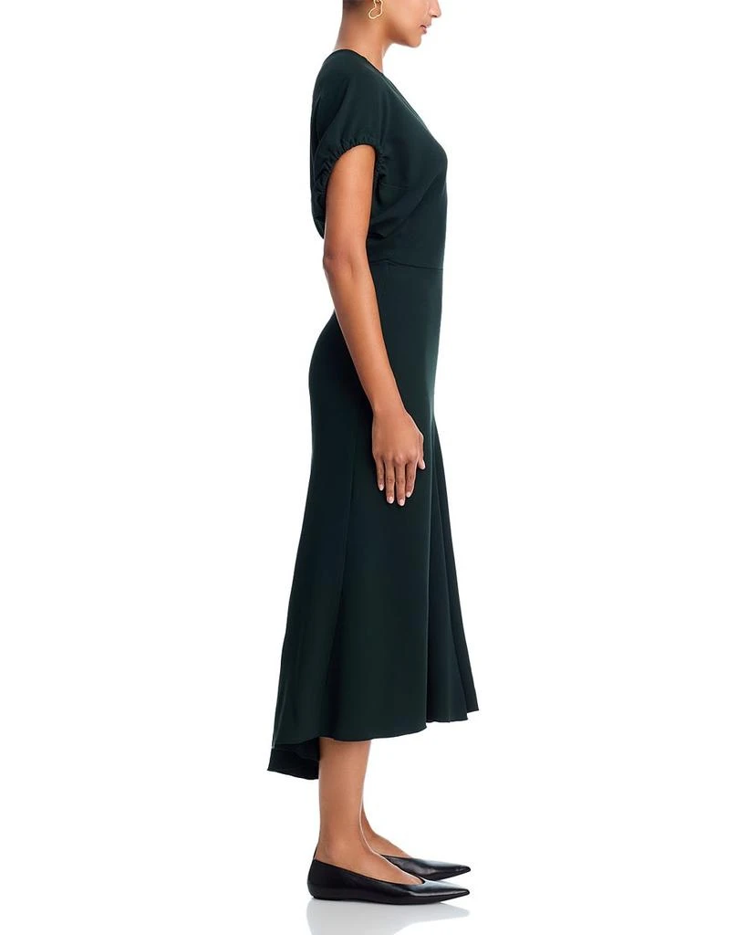 Victoria Beckham Blouson Midi Dress 5