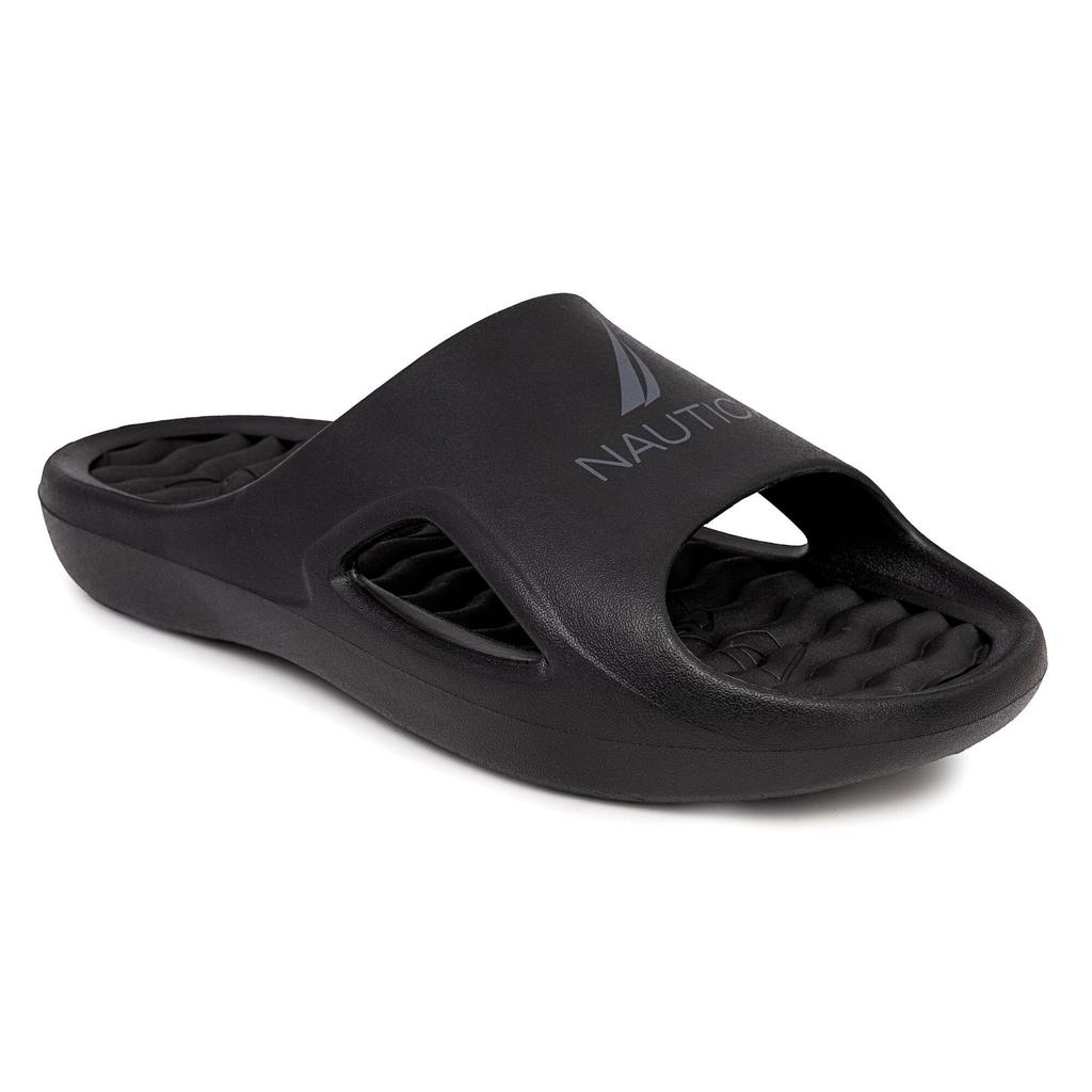 Nautica Logo Slide Sandal