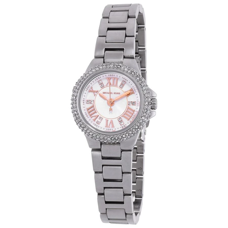 Michael Kors Camille Quartz Crystal White Dial Ladies Watch MK4698 1
