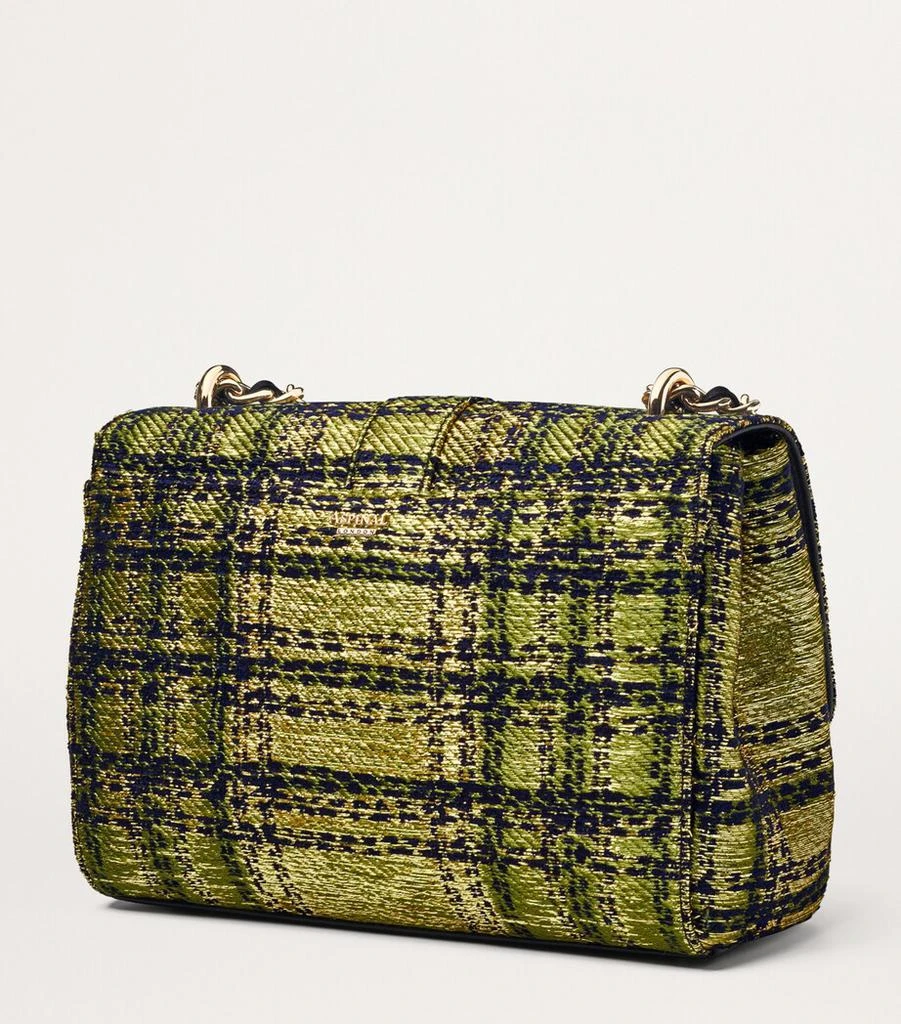 Aspinal of London Large Tweed Lottie Bag 3