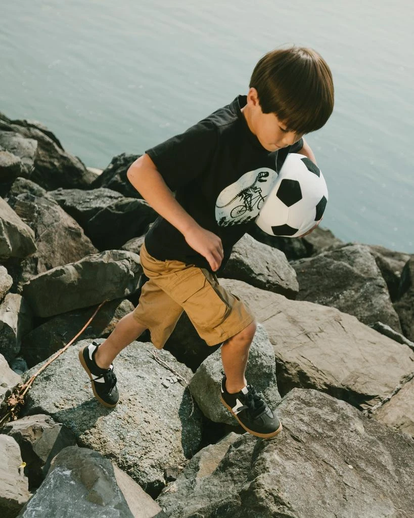 Deux par Deux Stretch Twill Bermuda with Cargo Pockets Beige 2