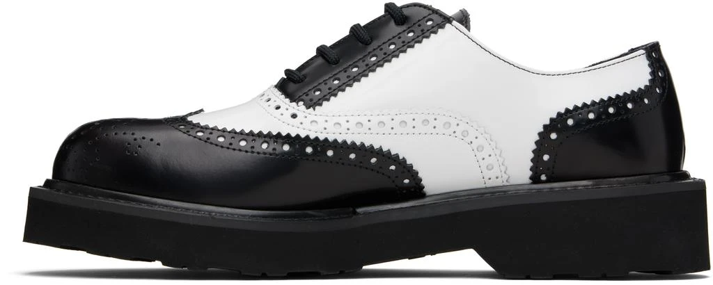 Kenzo Black & White Kenzo Paris 'KENZO Ukio' Brogue Oxfords 3